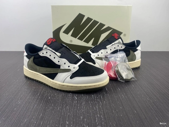 Bmlin Air Olive x OG Travis 1 DZ4137-106 Low WMNS Jordan Scott 0718